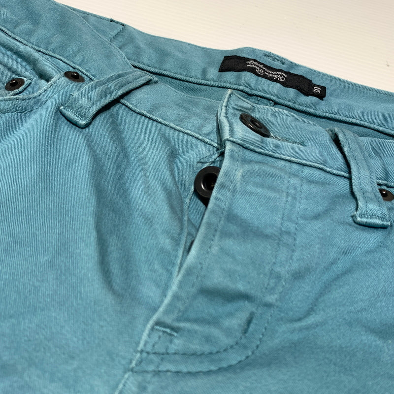 【中古品】【メンズ】 UNDERCOVER アンダーカバー × Hysterics ヒステリックス 別注 コラボ SKINNY PANTS E4519 スキニーパンツ ボトムス カラーパンツ 151-260701-ko-01-tei サイズ：30 カラー：ブルー系 万代Net店