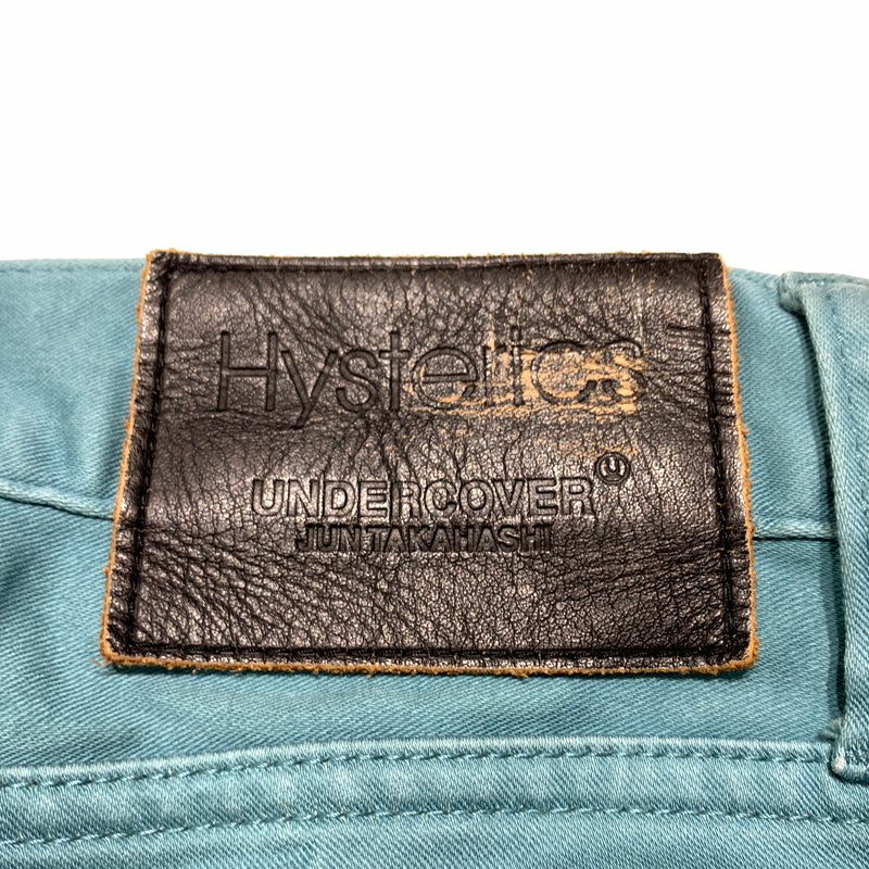 【中古品】【メンズ】 UNDERCOVER アンダーカバー × Hysterics ヒステリックス 別注 コラボ SKINNY PANTS E4519 スキニーパンツ ボトムス カラーパンツ 151-260701-ko-01-tei サイズ：30 カラー：ブルー系 万代Net店