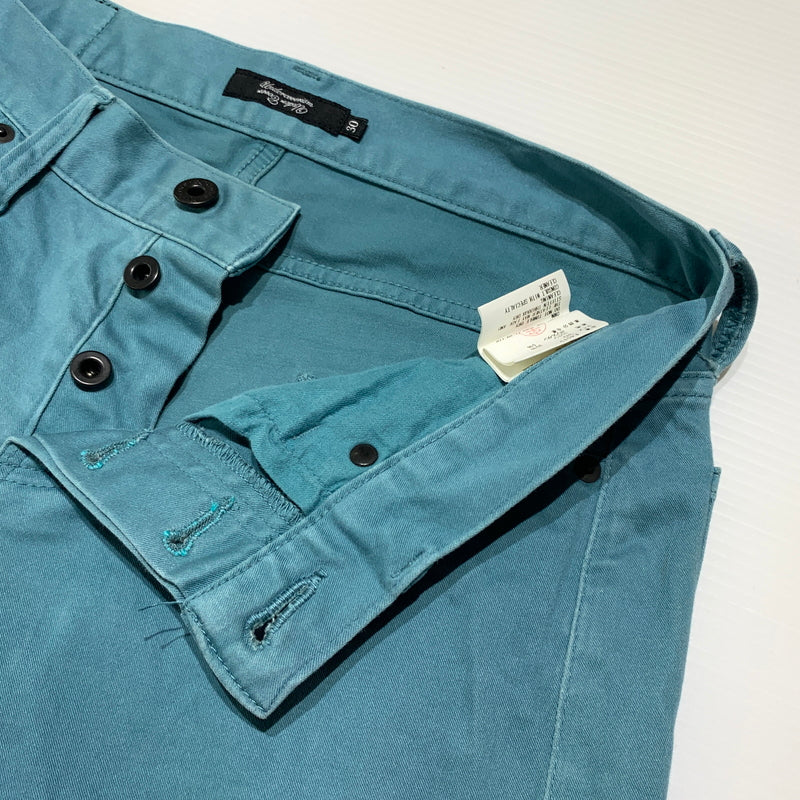 【中古品】【メンズ】 UNDERCOVER アンダーカバー × Hysterics ヒステリックス 別注 コラボ SKINNY PANTS E4519 スキニーパンツ ボトムス カラーパンツ 151-260701-ko-01-tei サイズ：30 カラー：ブルー系 万代Net店