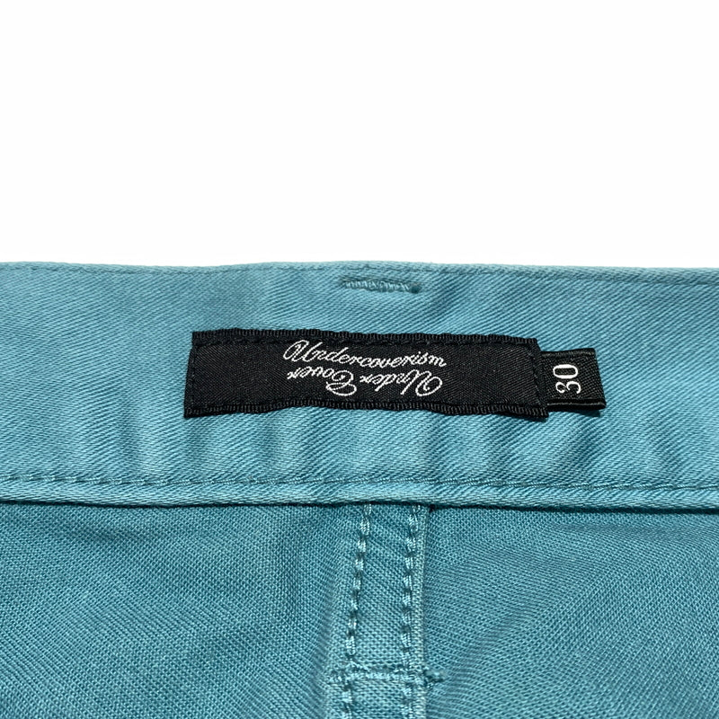 【中古品】【メンズ】 UNDERCOVER アンダーカバー × Hysterics ヒステリックス 別注 コラボ SKINNY PANTS E4519 スキニーパンツ ボトムス カラーパンツ 151-260701-ko-01-tei サイズ：30 カラー：ブルー系 万代Net店