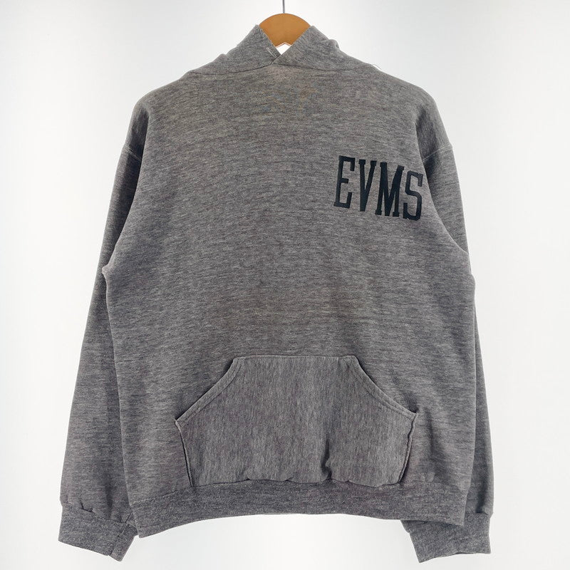 【現状渡し品】【メンズ】 RUSSELL ATHLETIC ラッセル アスレチック 80’s EVMS HOODIE 80年代 イーブイエムエス フーディー トップス プルーオーバー 金タグ 145-260701-sa-05-tei サイズ：M カラー：グレー 万代Net店