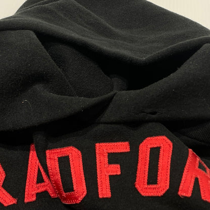 【中古品】【メンズ】 RUSSELL ATHLETIC ラッセル アスレチック 90's RADFORD UNIVERSITY HOODIE 90年代 ラドファード ユニバーシティ パーカー トップス プルーオーバー 145-260701-sa-04-tei サイズ：M カラー：ブラック 万代Net店
