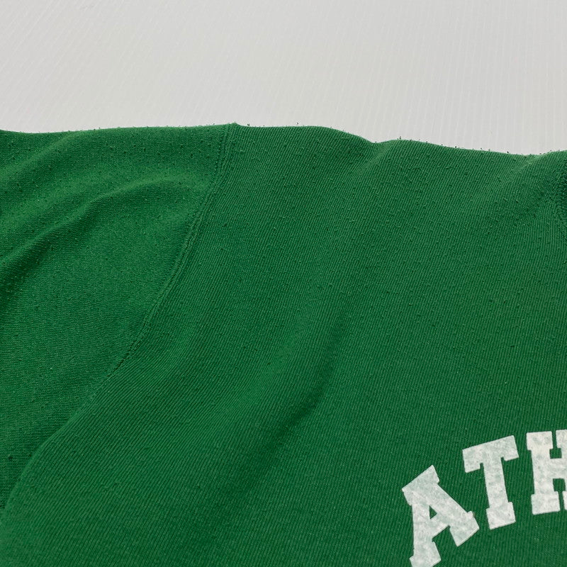 【現状渡し品】【メンズ】 RUSSELL ATHLETIC ラッセル アスレティック 90’s ATHLETIC DEPT SWEAT 90年代 アスレティック デパートメント スウェット 長袖 トップス トレーナー 145-260808-sa-06-tei サイズ：XL カラー：グリーン 万代Net店