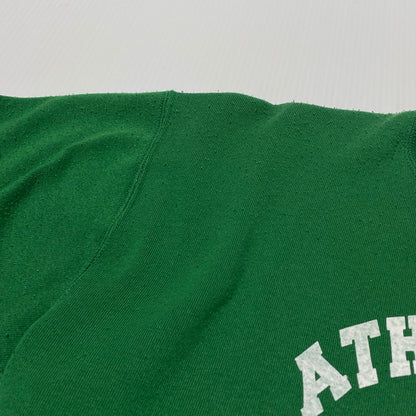 【現状渡し品】【メンズ】 RUSSELL ATHLETIC ラッセル アスレティック 90’s ATHLETIC DEPT SWEAT 90年代 アスレティック デパートメント スウェット 長袖 トップス トレーナー 145-260808-sa-06-tei サイズ：XL カラー：グリーン 万代Net店