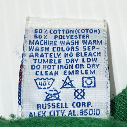 【現状渡し品】【メンズ】 RUSSELL ATHLETIC ラッセル アスレティック 90’s ATHLETIC DEPT SWEAT 90年代 アスレティック デパートメント スウェット 長袖 トップス トレーナー 145-260808-sa-06-tei サイズ：XL カラー：グリーン 万代Net店