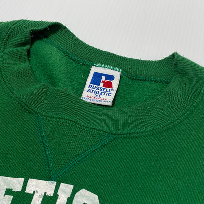【現状渡し品】【メンズ】 RUSSELL ATHLETIC ラッセル アスレティック 90’s ATHLETIC DEPT SWEAT 90年代 アスレティック デパートメント スウェット 長袖 トップス トレーナー 145-260808-sa-06-tei サイズ：XL カラー：グリーン 万代Net店