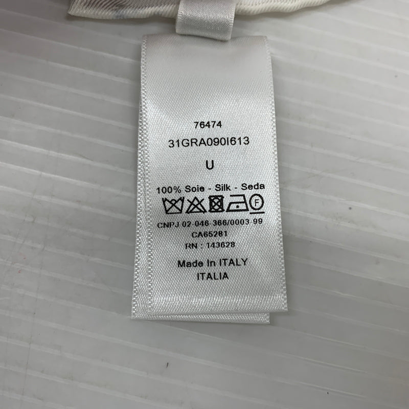【中古品】【メンズ/レディース】 Christian Dior クリスチャン ディオール LARGE FORMAT SILK 31GRA090I613 ラージ シルク スカーフ アクセサリー 183-260709-ko-21-tei カラー：花柄 万代Net店