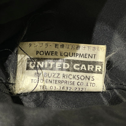 【中古品】【メンズ】 UNITED CARR ユナイテッド カー BY BUZZ RICKSON'S BOMBER MOUNTAIN UC10521 バイ バズリンクソンズ ボンバーマウンテン アウター 145-260701-sa-09-tei サイズ：S カラー：ブラック 万代Net店