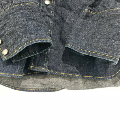 【中古品】【メンズ】 THE FLAT HEAD ザフラットヘッド デニムウエスタンシャツ 145-260818-nm-66-tei サイズ：34 万代Net店
