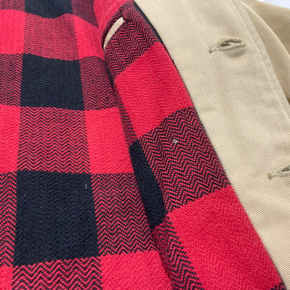 【中古品】【メンズ】 THE FLAT HEAD ザ フラット ヘッド HEAVY TWII JACKET LOT-HCJ-01W ヘビー ツイル ジャケット アウター 145-260701-sa-15-tei サイズ：36 カラー：ベージュ 万代Net店