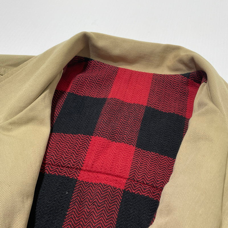 【中古品】【メンズ】 THE FLAT HEAD ザ フラット ヘッド HEAVY TWII JACKET LOT-HCJ-01W ヘビー ツイル ジャケット アウター 145-260701-sa-15-tei サイズ：36 カラー：ベージュ 万代Net店