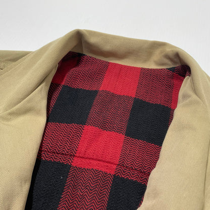 【中古品】【メンズ】 THE FLAT HEAD ザ フラット ヘッド HEAVY TWII JACKET LOT-HCJ-01W ヘビー ツイル ジャケット アウター 145-260701-sa-15-tei サイズ：36 カラー：ベージュ 万代Net店