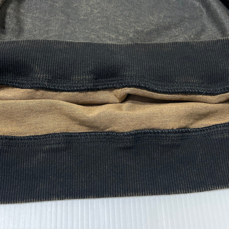 【中古品】【メンズ】 DIESEL D-KRIB ディーゼル ディー クリブ TRACK SWEAT - SHIRT トラック スウェット シャツ 長袖 トップス トレーナー 141-260701-sa-11-tei サイズ：L カラー：ブラウン 万代Net店
