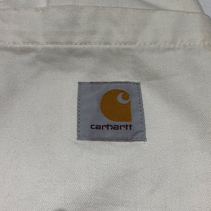 【現状渡し品】【メンズ】 Carhartt WIP カーハート ワークインプログレス RAINER SHORT I033133 レイナー ショーツ ボトムス ハーフパンツ ヘリンボーン 156-260701-ko-06-tei サイズ：M カラー：ホワイト 万代Net店