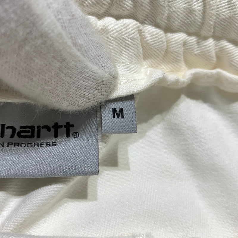 【現状渡し品】【メンズ】 Carhartt WIP カーハート ワークインプログレス RAINER SHORT I033133 レイナー ショーツ ボトムス ハーフパンツ ヘリンボーン 156-260701-ko-06-tei サイズ：M カラー：ホワイト 万代Net店