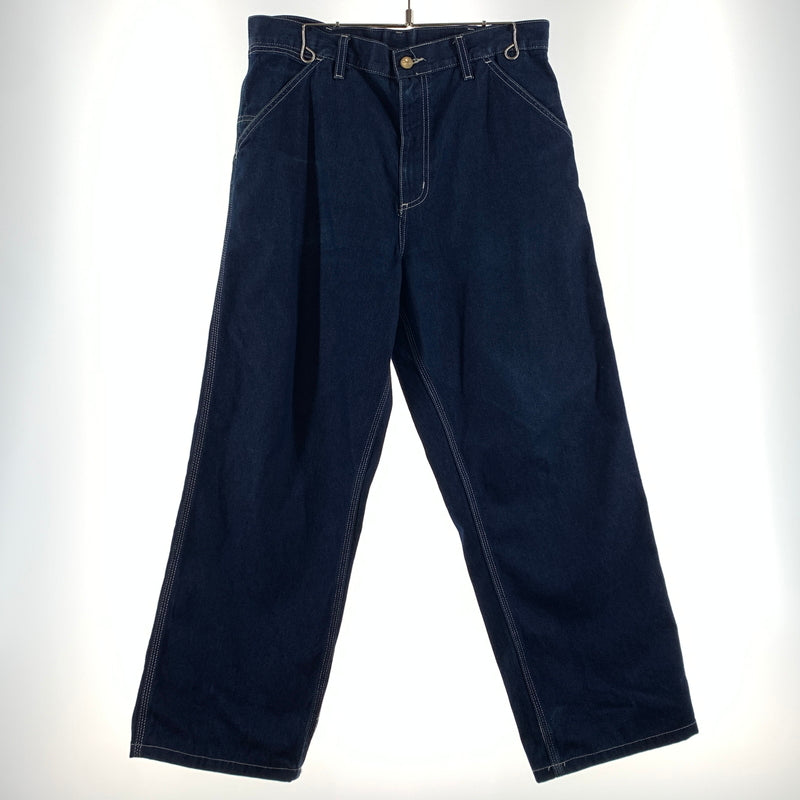 【中古品】【メンズ】 Carhartt WIP カーハート ワークインプログレス SIMPLE PANT I022947 シンプル パンツ ボトムス ワーク デニムパンツ 156-260701-ko-05-tei サイズ：32 カラー：インディゴ 万代Net店