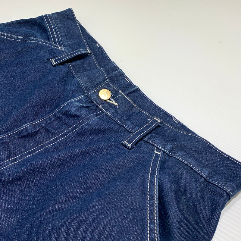 【中古品】【メンズ】 Carhartt WIP カーハート ワークインプログレス SIMPLE PANT I022947 シンプル パンツ ボトムス ワーク デニムパンツ 156-260701-ko-05-tei サイズ：32 カラー：インディゴ 万代Net店