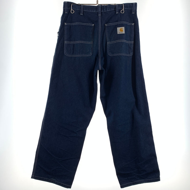 【中古品】【メンズ】 Carhartt WIP カーハート ワークインプログレス SIMPLE PANT I022947 シンプル パンツ ボトムス ワーク デニムパンツ 156-260701-ko-05-tei サイズ：32 カラー：インディゴ 万代Net店