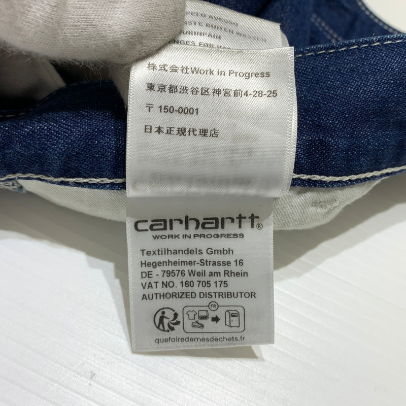 【中古品】【メンズ】 Carhartt WIP カーハート ワークインプログレス SIMPLE PANT I022947 シンプル パンツ ボトムス ワーク デニムパンツ 156-260701-ko-05-tei サイズ：32 カラー：インディゴ 万代Net店