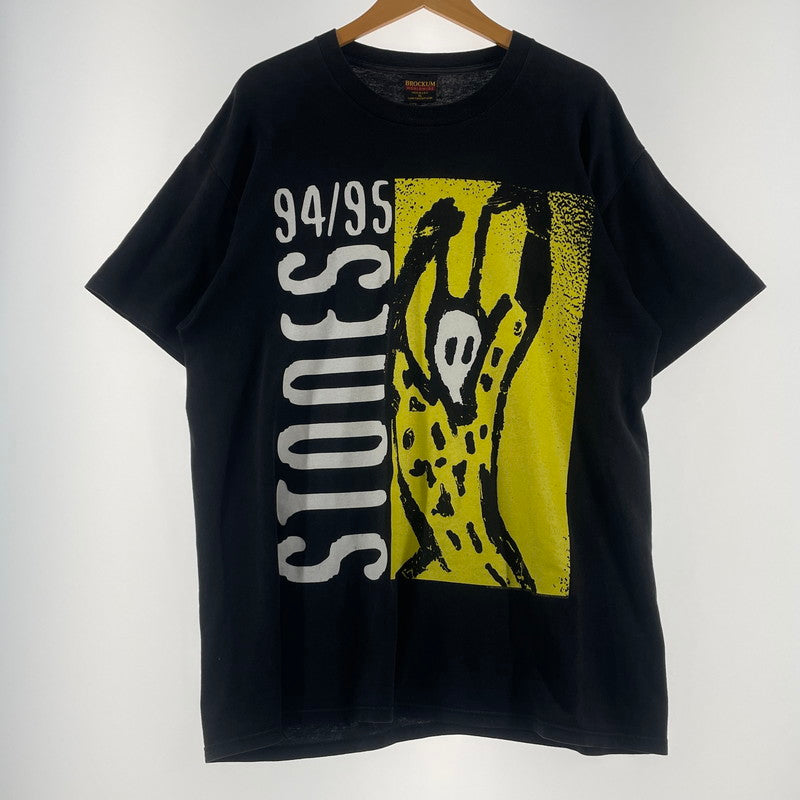 【中古品】【メンズ】 BROCKUM ブロッカム ROLLING STONES 1994-1995 VOODOO WORLD TOUR TEE ローリング ストーンズ 1994～1995年 ヴードゥー ワールド ツアー Ｔシャツ 半袖 トップス 145-260701-sa-24-tei サイズ：XL カラー：ブラック 万代Net店