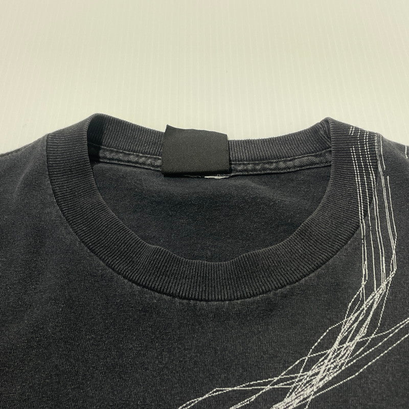 【中古品】【メンズ】 GIANT ジャイアント NINE INCH NAILS WITH TEETH 2005 TOUR TEE ナイン インチ ネイルズ ウィズ ティース 2005 ツアー Ｔシャツ 半袖 トップス 145-260701-sa-23-tei サイズ：不明 カラー：ブラック 万代Net店