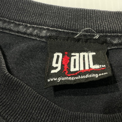 【中古品】【メンズ】 GIANT ジャイアント NINE INCH NAILS WITH TEETH 2005 TOUR TEE ナイン インチ ネイルズ ウィズ ティース 2005 ツアー Ｔシャツ 半袖 トップス 145-260701-sa-23-tei サイズ：不明 カラー：ブラック 万代Net店