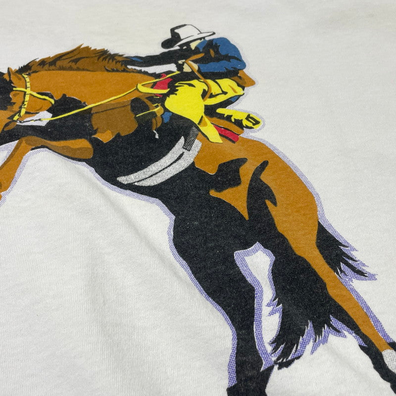 【現状渡し品】【メンズ】 UNKNOWN ユーズド MARLBORO COWBOY TEE マルボロ カウボーイ Ｔシャツ 半袖 トップス 145-260701-sa-25-tei サイズ：不明 カラー：ホワイト 万代Net店