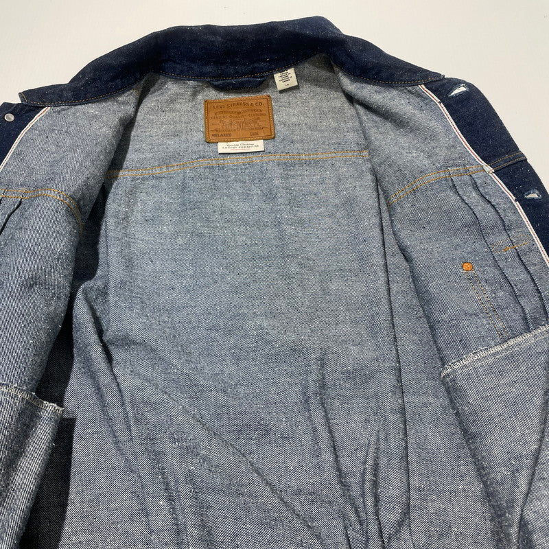 【中古品】【メンズ】 LEVI`S リーバイス TYPE I TRUCKER JACKET PC9-A3174-0002 トラッカージャケット アウター デニム ジャケット 145-260701-sa-10-tei サイズ：L カラー：インディゴ 万代Net店