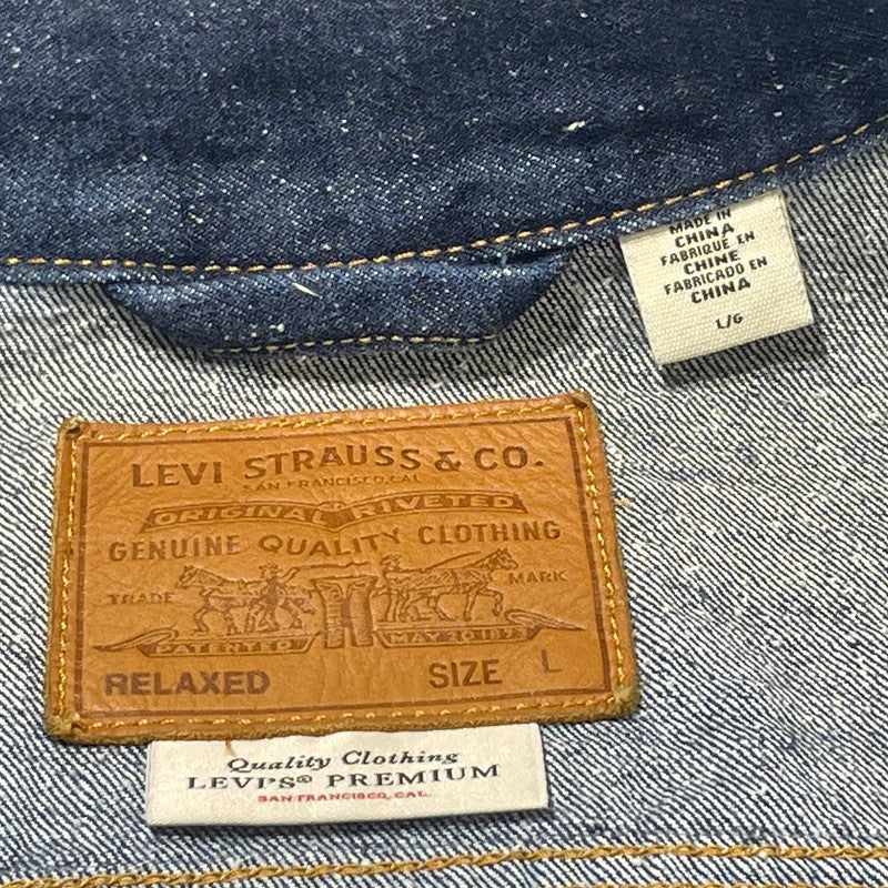 【中古品】【メンズ】 LEVI`S リーバイス TYPE I TRUCKER JACKET PC9-A3174-0002 トラッカージャケット アウター デニム ジャケット 145-260701-sa-10-tei サイズ：L カラー：インディゴ 万代Net店
