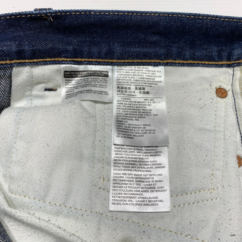 【中古品】【メンズ】 Levi's リーバイス 551Z DENIM PANTS PC9-A1183-0000 デニムパンツ ボトムス ジーンズ ボタン裏 刻印5244 156-260701-ko-12-tei サイズ：36 カラー：インディゴ 万代Net店