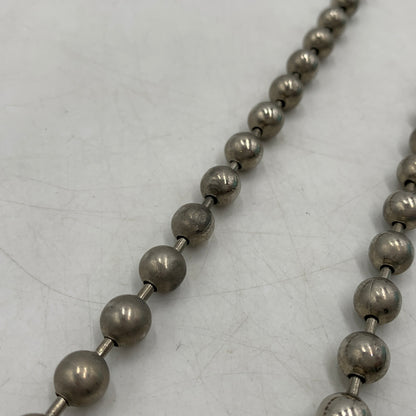 【現状渡し品】【メンズ】 CREAM SODA クリームソーダ BALL CHAIN LEATHER WALLET ボールチェーン レザーウォレット 長財布 バイカーウォレット スカルボタン付き 200-260709-ko-23-tei サイズ：本体のみ カラー：ブラック 万代Net店