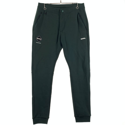 【中古品】【メンズ】 F.C.R.B. エフシーアールビー TECH SWEAT TRAINING PANTS FCRB-250039 テック スウェット トレーニングパンツ ボトムス 153-260701-ko-10-tei サイズ：L カラー：グリーン 万代Net店