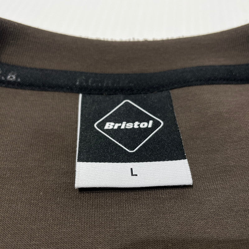 【中古品】【メンズ】 F.C.R.B エフシーアールビー TECH SWEAT CREWNECK TOP FCRB-252074 テック スウェット クルーネック トップ 長袖 トップス トレーナー 142-260701-sa-19-tei サイズ：L カラー：ブラウン 万代Net店