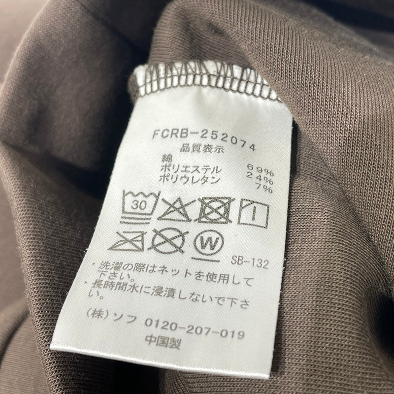 【中古品】【メンズ】 F.C.R.B エフシーアールビー TECH SWEAT CREWNECK TOP FCRB-252074 テック スウェット クルーネック トップ 長袖 トップス トレーナー 142-260701-sa-19-tei サイズ：L カラー：ブラウン 万代Net店