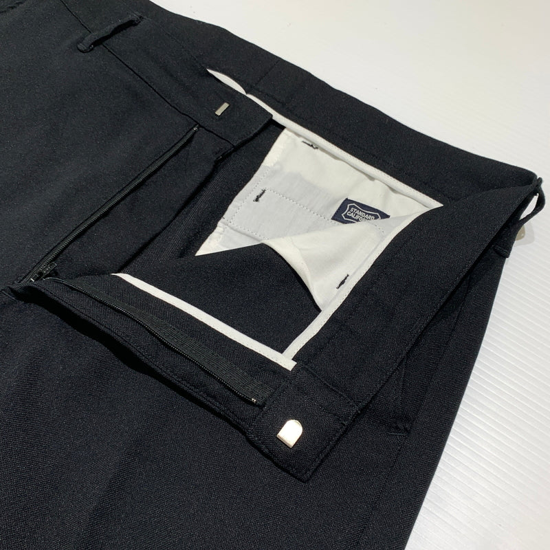 【中古品】【メンズ】 STANDARD CALIFORNIA スタンダードカリフォルニア SD ACTION SLACKS アクション スラックス ボトムス ストレートパンツ 151-260701-ko-04-tei サイズ：34 カラー：ブラック 万代Net店