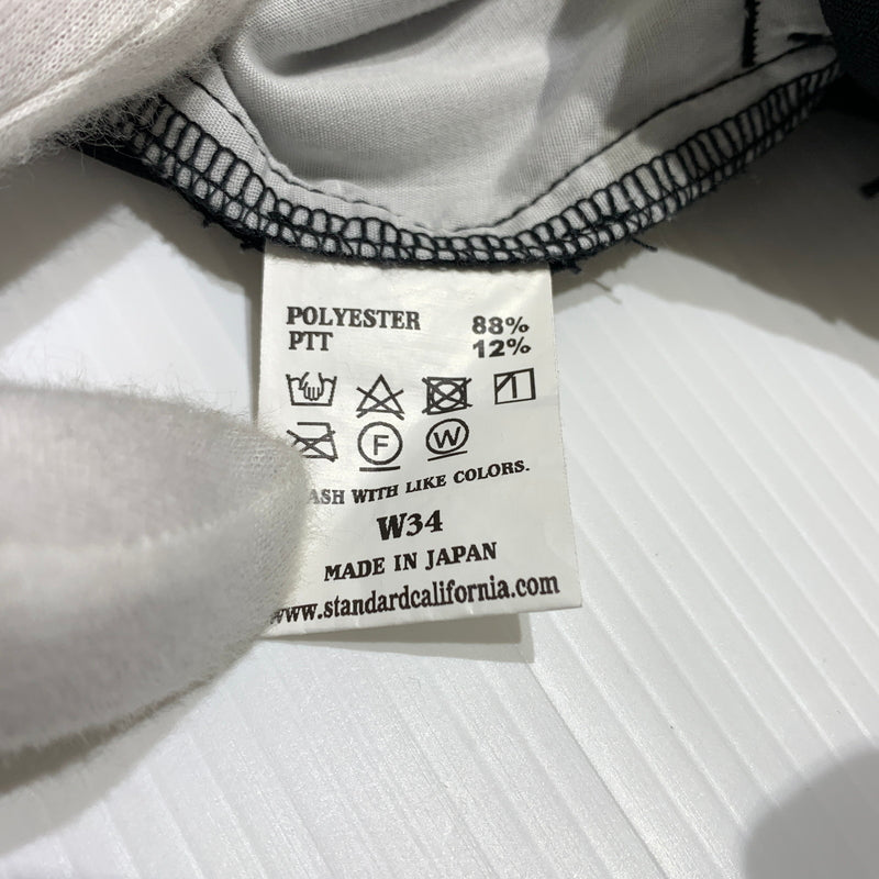 【中古品】【メンズ】 STANDARD CALIFORNIA スタンダードカリフォルニア SD ACTION SLACKS アクション スラックス ボトムス ストレートパンツ 151-260701-ko-04-tei サイズ：34 カラー：ブラック 万代Net店