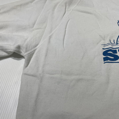 【現状渡し品】【メンズ】 STANDARD CALIFORNIA スタンダード カルフォルニア× SNOOPY スヌーピー 別注コラボ SD COZY MONDAY CREW SWEAT コーギー マンディー クルー スウェット 長袖 トップス トレーナー 140-260701-sa-18-tei サイズ：XL カラー：ホワイト 万代Net店