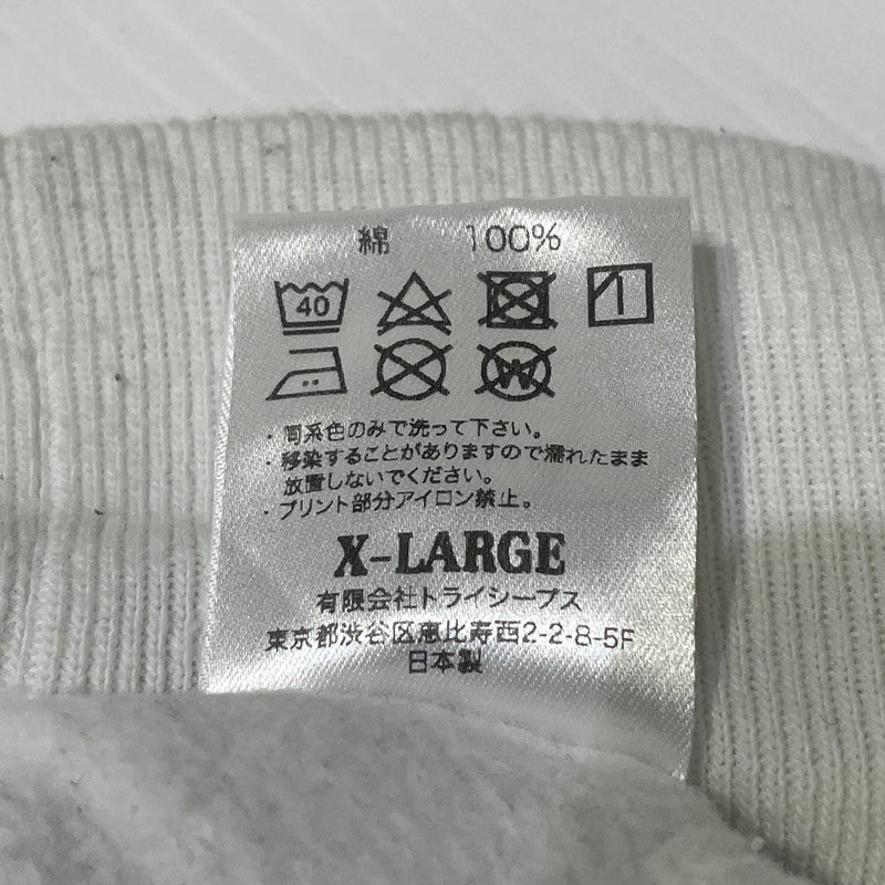 【現状渡し品】【メンズ】 STANDARD CALIFORNIA スタンダード カルフォルニア× SNOOPY スヌーピー 別注コラボ SD COZY MONDAY CREW SWEAT コーギー マンディー クルー スウェット 長袖 トップス トレーナー 140-260701-sa-18-tei サイズ：XL カラー：ホワイト 万代Net店
