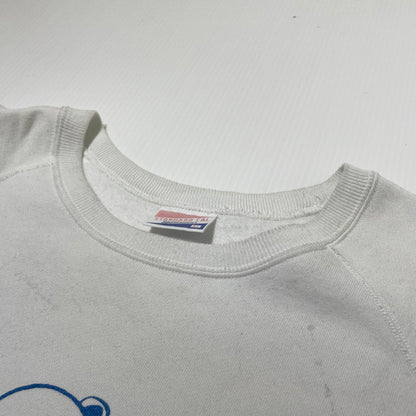 【現状渡し品】【メンズ】 STANDARD CALIFORNIA スタンダード カルフォルニア× SNOOPY スヌーピー 別注コラボ SD COZY MONDAY CREW SWEAT コーギー マンディー クルー スウェット 長袖 トップス トレーナー 140-260701-sa-18-tei サイズ：XL カラー：ホワイト 万代Net店