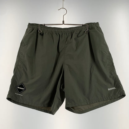 【中古品】【メンズ】 F.C.R.B. エフシーアールビー SUPPLEX NYLON EASY SHORTS FCRB-250025 サプレックスナイロン イージーショーツ ボトムス ハーフパンツ 153-260701-ko-08-tei サイズ：L カラー：カーキ 万代Net店
