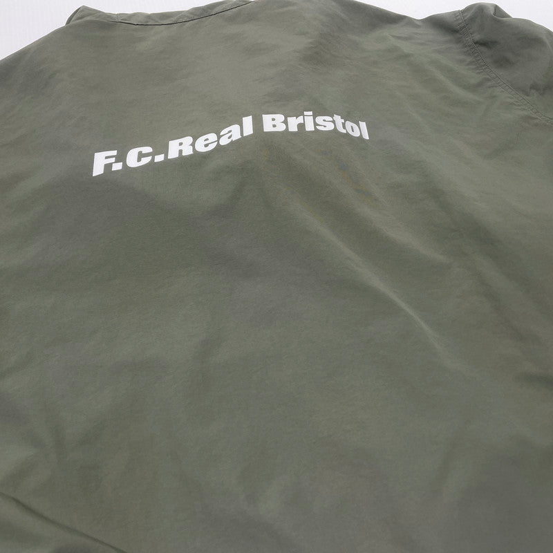 【中古品】【メンズ】 FCRB エフシーアールビー SUPPLEX NYLON HOODED BLOUSON FCRB-250023 サプレックス ナイロン フーデッド ブルゾン アウター 142-260701-sa-21-tei サイズ：XL カラー：カーキ 万代Net店