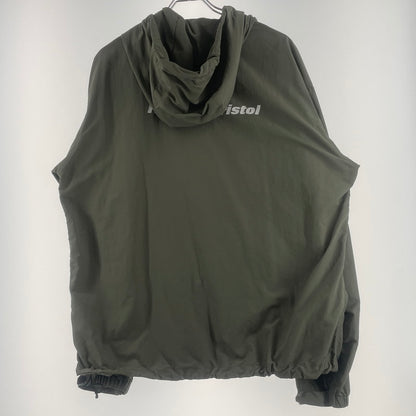 【中古品】【メンズ】 FCRB エフシーアールビー SUPPLEX NYLON HOODED BLOUSON FCRB-250023 サプレックス ナイロン フーデッド ブルゾン アウター 142-260701-sa-21-tei サイズ：XL カラー：カーキ 万代Net店