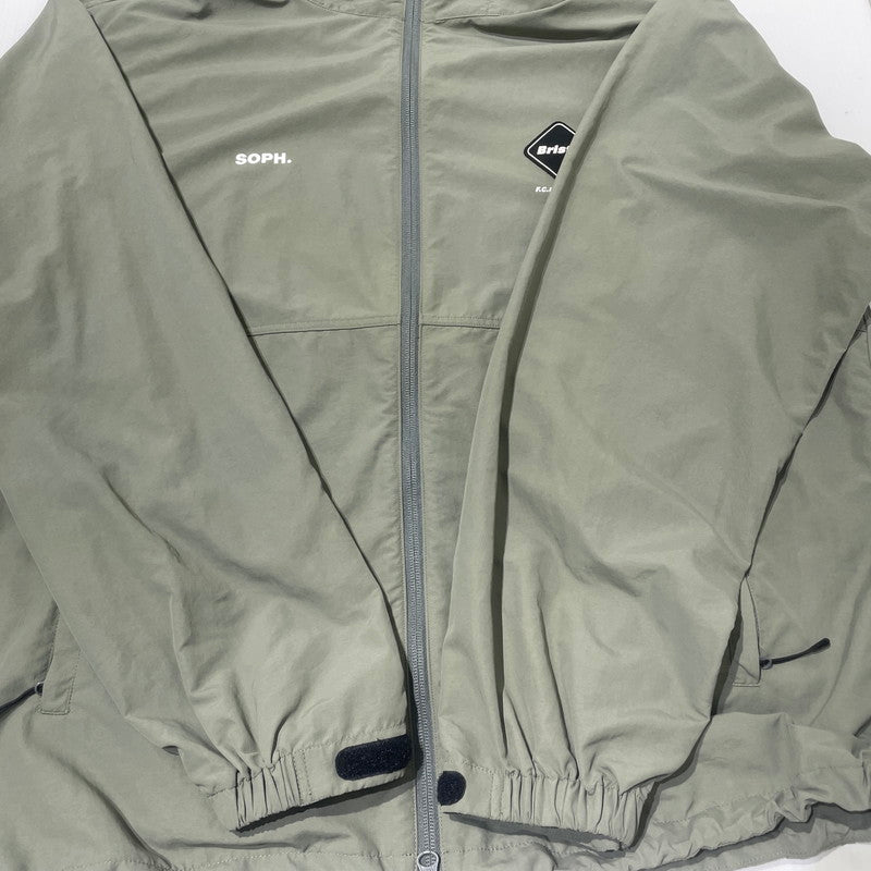 【中古品】【メンズ】 FCRB エフシーアールビー SUPPLEX NYLON HOODED BLOUSON FCRB-250023 サプレックス ナイロン フーデッド ブルゾン アウター 142-260701-sa-21-tei サイズ：XL カラー：カーキ 万代Net店