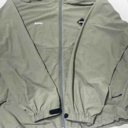 【中古品】【メンズ】 FCRB エフシーアールビー SUPPLEX NYLON HOODED BLOUSON FCRB-250023 サプレックス ナイロン フーデッド ブルゾン アウター 142-260701-sa-21-tei サイズ：XL カラー：カーキ 万代Net店