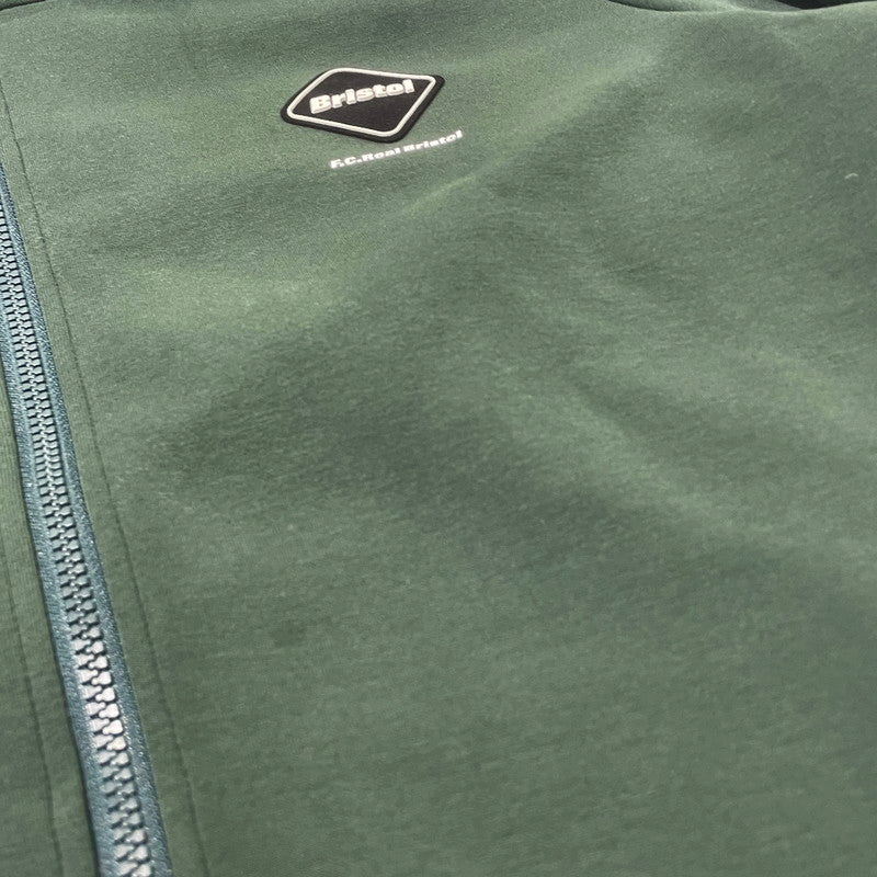メンズ FCRB VENTILATION TRAINING HOODIE グリーン