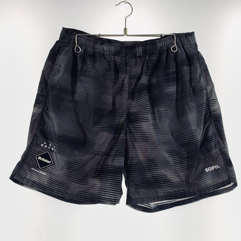 【中古品】【メンズ】 F.C.R.B. エフシーアールビー SPEED CAMO EASY SHORTS FCRB-250028 スピードカモ イージーショーツ ボトムス ハーフパンツ 153-260701-ko-07-tei サイズ：M カラー：グレー系 万代Net店
