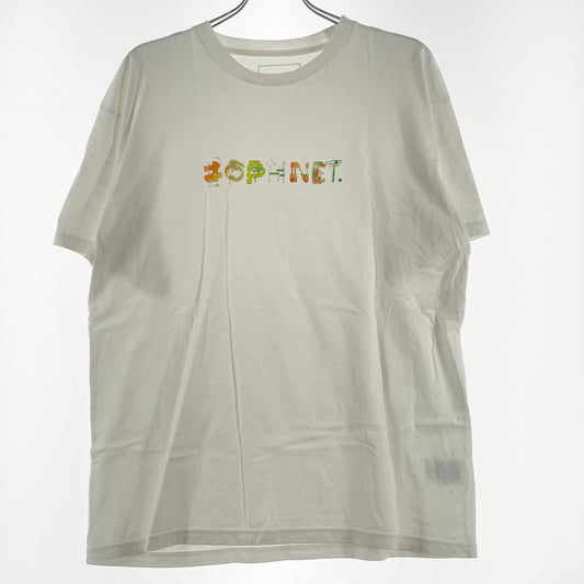 【現状渡し品】【メンズ】 SOPHNET. ソフネット SOPH-250072 SIMON TAYLOR: FLOWER TEE サイモン テイラー フラワー Ｔシャツ 半袖 トップス 140-260701-sa-22-tei サイズ：L カラー：ホワイト 万代Net店