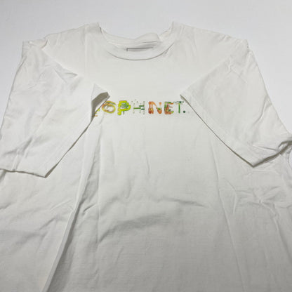 【現状渡し品】【メンズ】 SOPHNET. ソフネット SOPH-250072 SIMON TAYLOR: FLOWER TEE サイモン テイラー フラワー Ｔシャツ 半袖 トップス 140-260701-sa-22-tei サイズ：L カラー：ホワイト 万代Net店