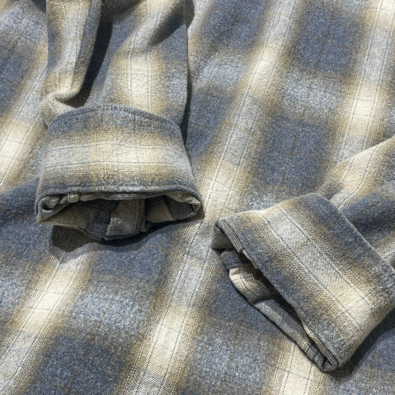 【中古品】【メンズ】 UNIFORM EXPERIMENT ユニフォーム エクスぺリメント FADE SHIRT UE-252059 フェイド シャツ 長袖 トップス 142-260701-sa-14-tei サイズ：3 カラー：ブラウン 万代Net店