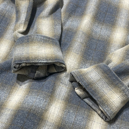 【中古品】【メンズ】 UNIFORM EXPERIMENT ユニフォーム エクスぺリメント FADE SHIRT UE-252059 フェイド シャツ 長袖 トップス 142-260701-sa-14-tei サイズ：3 カラー：ブラウン 万代Net店
